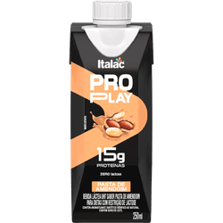 BEBIDA LACTEA ITALAC PROPLAY TP 250ML 15G PASTA DE AMENDOIM